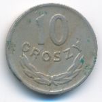 Польша, 10 грошей (1949 г.)