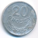 Польша, 20 грошей (1949 г.)