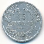 Коста-Рика, 25 сентаво (1889 г.)