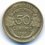 France, 50 centimes, 1939