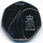 Great Britain, 50 пенсов, 