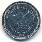 Sierra Leone, 10 центов, 