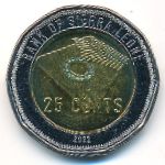 Сьерра-Леоне, 25 центов (2022 г.)