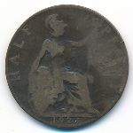 Великобритания, 1/2 пенни (1923 г.)