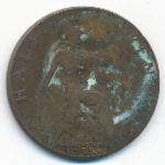 Великобритания, 1/2 пенни (1925 г.)