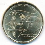 Canada, 1 dollar, 2022
