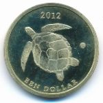 Остров Святого Евстафия., 1 доллар (2012 г.)