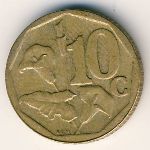 ЮАР, 10 центов (2006 г.)