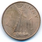 Гамбия, 1 пенни (1966 г.)