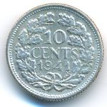 Нидерланды, 10 центов (1941 г.)