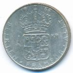 Швеция, 1 крона (1966 г.)