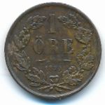 Швеция, 1 эре (1870 г.)