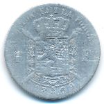 Франция, 1 франк (1869 г.)