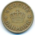 Дания, 1/2 кроны (1926 г.)