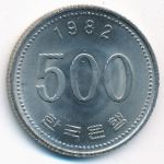 Южная Корея, 500 вон (1982–2019 г.)