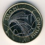 Finland, 5 euro, 2011