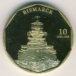 Маршалловы острова, 10 долларов (1998 г.)
