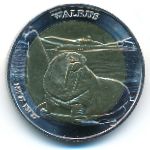 Арктические территории., 5 долларов (2022 г.)