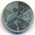 Гибралтар, 1 фунт (2019 г.)