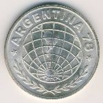 Argentina, 3000 pesos, 1977–1978