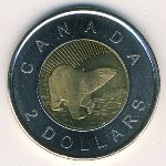 Canada, 2 dollars, 2006