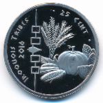 Ирокезы., 25 центов (2016 г.)