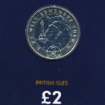 Isle of Man, 2 фунта (2021 г.)