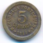 Portugal, 5 сентаво (1925 г.)