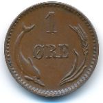 Дания, 1 эре (1891 г.)