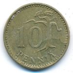 Финляндия, 10 пенни (1972 г.)