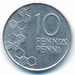 Финляндия, 10 пенни (1990 г.)