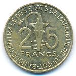 Западная Африка, 25 франков (2018 г.)