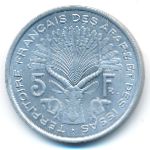 Французская территория афаров и исса, 5 франков (1968–1975 г.)