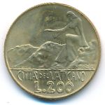 Ватикан, 200 лир (1978 г.)