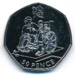 Great Britain, 50 pence, 2011