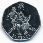 Great Britain, 50 pence, 2011