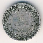 Французская Кохинхина, 10 центов (1879–1885 г.)