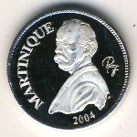 Мартиника, 1/4 евро (2004 г.)