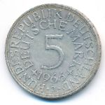 West Germany, 5 марок (1966 г.)