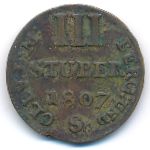 Berg, 3 стюбера (1807 г.)