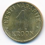 Эстония, 1 крона (2001 г.)