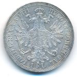 Австрия, 1 флорин (1871 г.)