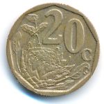 ЮАР, 20 центов (2003 г.)