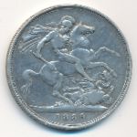 Великобритания, 1 крона (1889 г.)