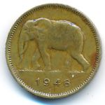 Бельгийское Конго, 2 франка (1946 г.)