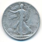USA, 1/2 доллара (1935 г.)