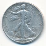 USA, 1/2 доллара (1937 г.)