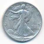 USA, 1/2 доллара (1941 г.)