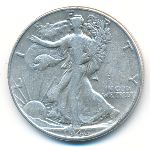 USA, 1/2 доллара (1946 г.)