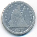 США, 1/4 доллара (1876 г.)